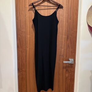 Wild Fable Black Midi Dress